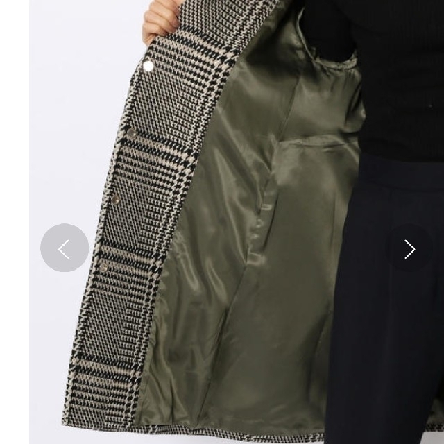 DES PRES - ☆DES PRES(デプレ)ナイロンウールチェックショールカラー