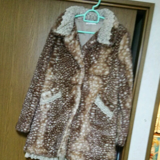 axes femme - axes femme♡バンビ柄コートの通販 by shop｜アクシーズ