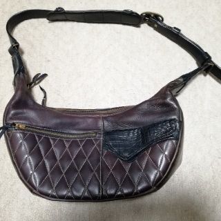 THE FLAT HEAD - フラットヘッド ディアスキン クロコダイル バッグの