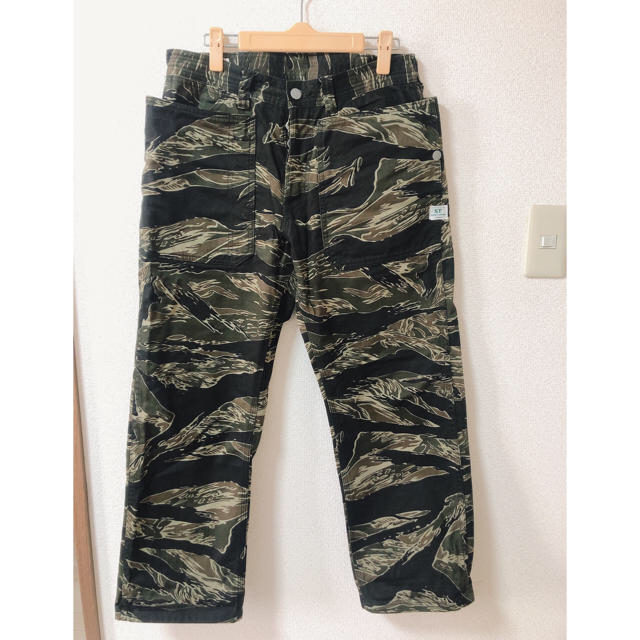 SASSAFRAS - ササフラス タイガーカモ パンツの通販 by みかんの皮田's