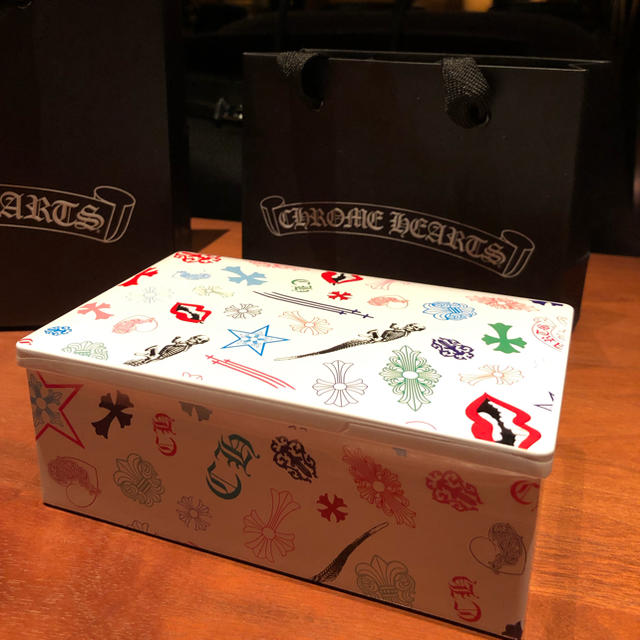 クロムハーツ ヨックモック ボックス缶 小物入れ 東京20周年 限定品