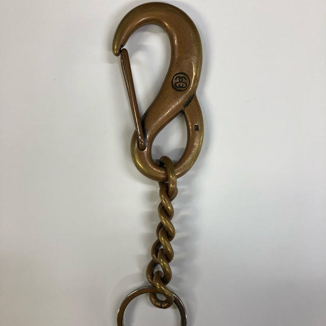 STUSSY - stussy×jam home made ダブルネーム カラビナの通販 by