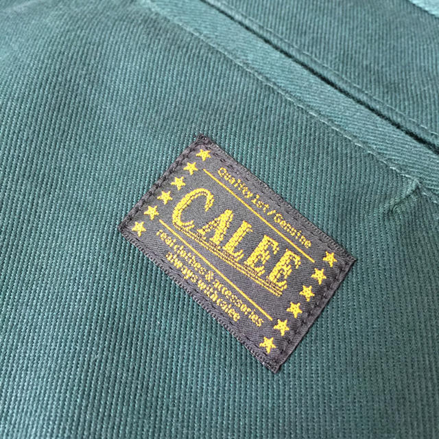CALEE - 定価18040円！Calee キャリー チノ ワークパンツ 緑の通販 by