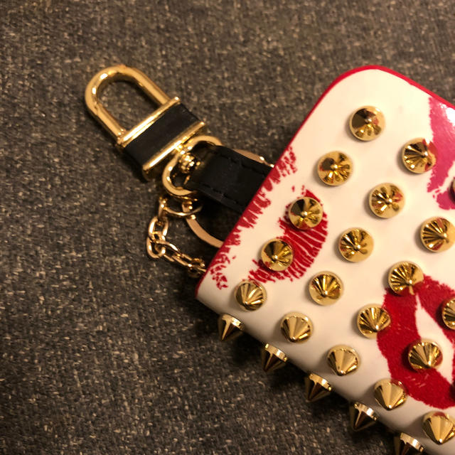 Christian Louboutin - キーケース 鍵 ルブタン トゲトゲ リップ 唇 赤
