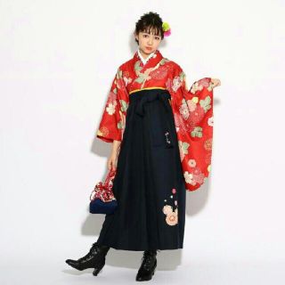 美品】ピンクラテ 袴 髪飾り付き 5点セット 160サイズ 卒業式