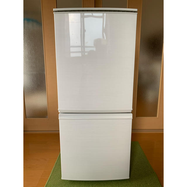 SHARP 冷凍冷蔵庫 SJ-GW35C-W 2017年製 SJ035