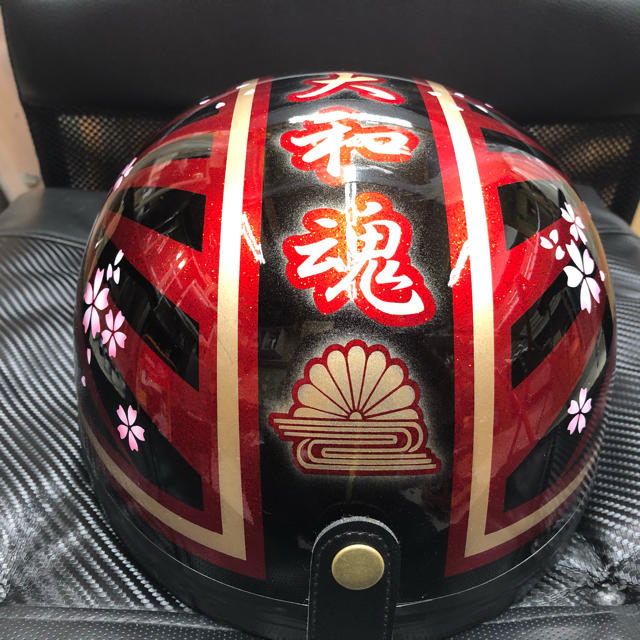 コルク半 カスタム 富士日章 黒赤ラメ 桜 送料無料の通販 by