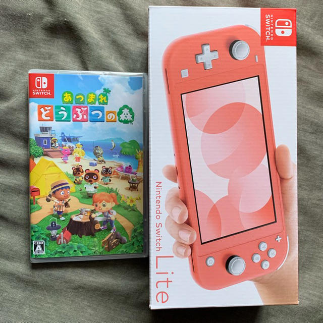 SWITCH LITE コーラル あつまれ どうぶつの森セット