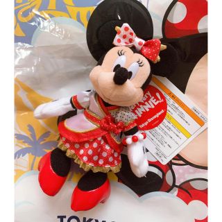 ミニーマウス - ディズニー ベリーベリーミニー ぬいぐるみバッジ ぬい