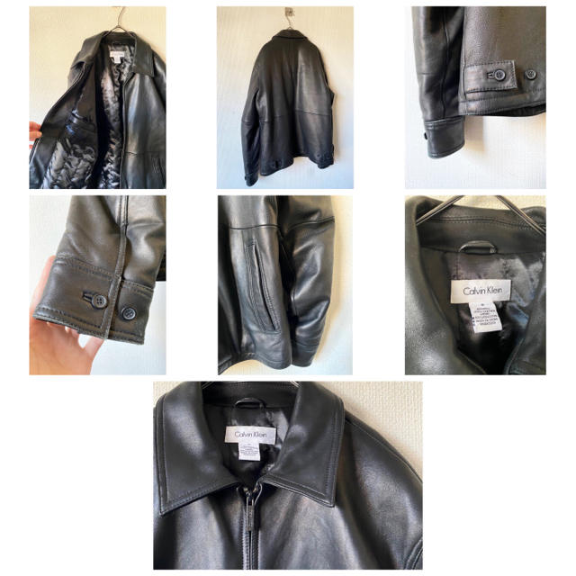 Calvin Klein - vintage ヴィンテージ 90s Calvin Klein レザー