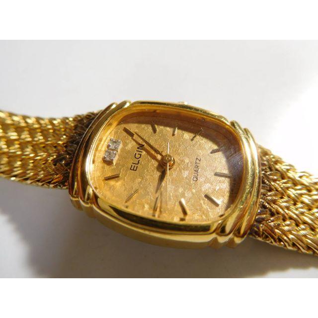 ELGIN - エルジン の腕時計レディース クォーツ製 動作確認済!。の通販