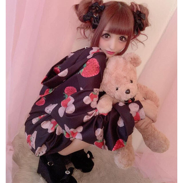 MA＊RS - プリメロ ma＊rs 新品 くまちゃん パーカー いちごの通販 by