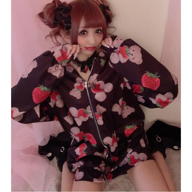 MA＊RS - プリメロ ma＊rs 新品 くまちゃん パーカー いちごの通販 by