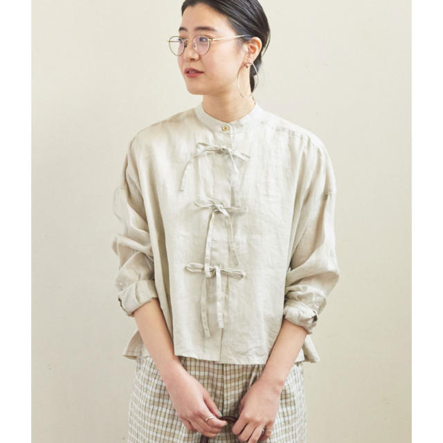 fig London - figLondon リボンシャツの通販 by むち's shop｜フィグ