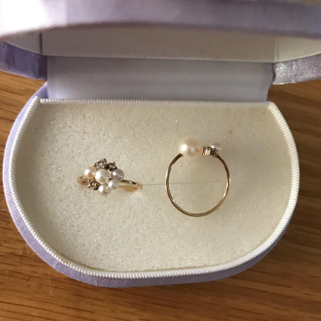 Samantha Tiara - サマンサティアラ 紗栄子さんコラボリング パール二