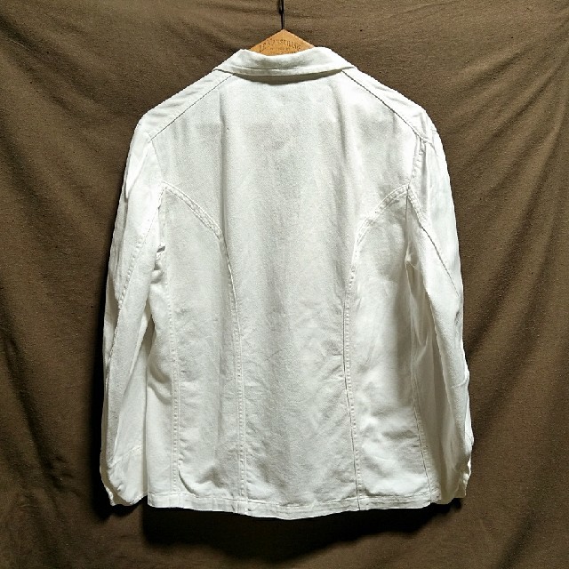 ビンテージ フランス シェフジャケット ROBUR コックジャケットの通販