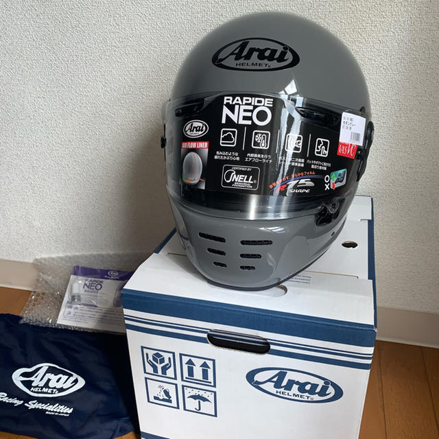 Arai ヘルメット RAPIDE NEO ラパイドネオ モダングレーの通販 by