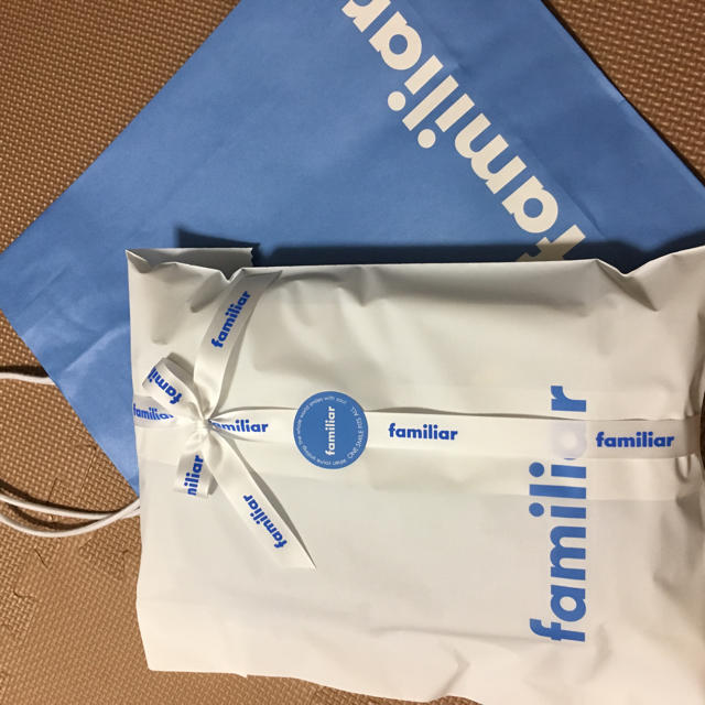 familiar - 幼稚園バッグ 新品（プレゼント梱包）最終値下げの通販 by