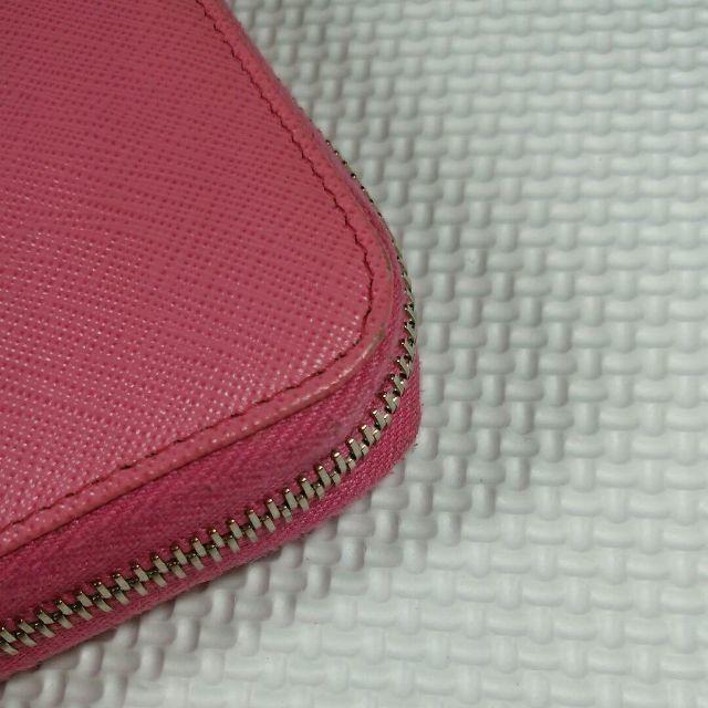 PRADA - 近年物 PRADA プラダ 長財布 サフィアーノレザー ピンク