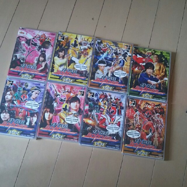 侍戦隊シンケンジャー DVD 全巻 box付き 未開封8枚の通販 by かおりな