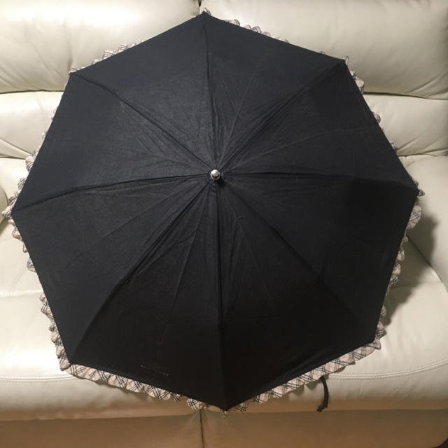 BURBERRY - バーバリー Burberry 折りたたみ 日傘 フリル チェック 訳