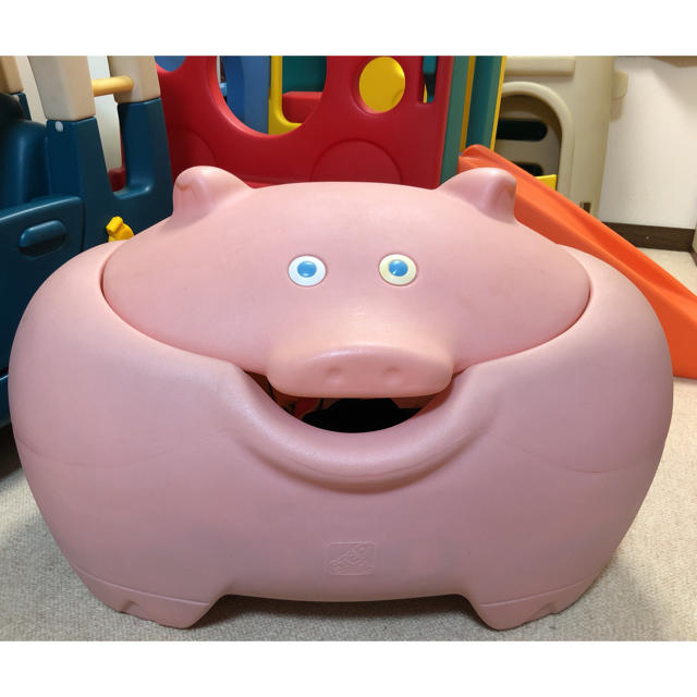 Little Tikes - STEP2 おもちゃ箱 ぶた 廃盤品 レア リトルタイクスの