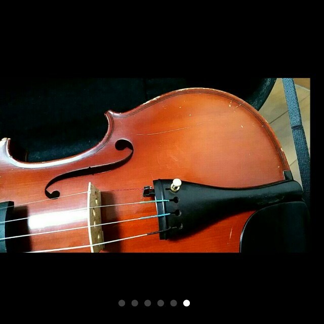 高級 バイオリン 鈴木 No.230 4/4 証明ラベル有、弓ケース付 定価6万の