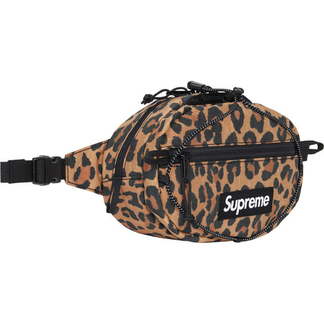 20AW Supreme Waist Bag Leopard