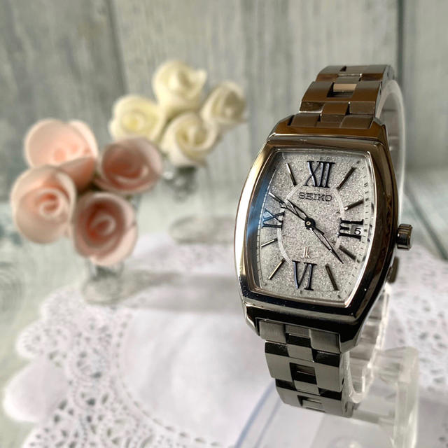 SEIKO - 【動作OK】SEIKO ルキア 1B22-0AP0 電波ソーラー SSVW027の