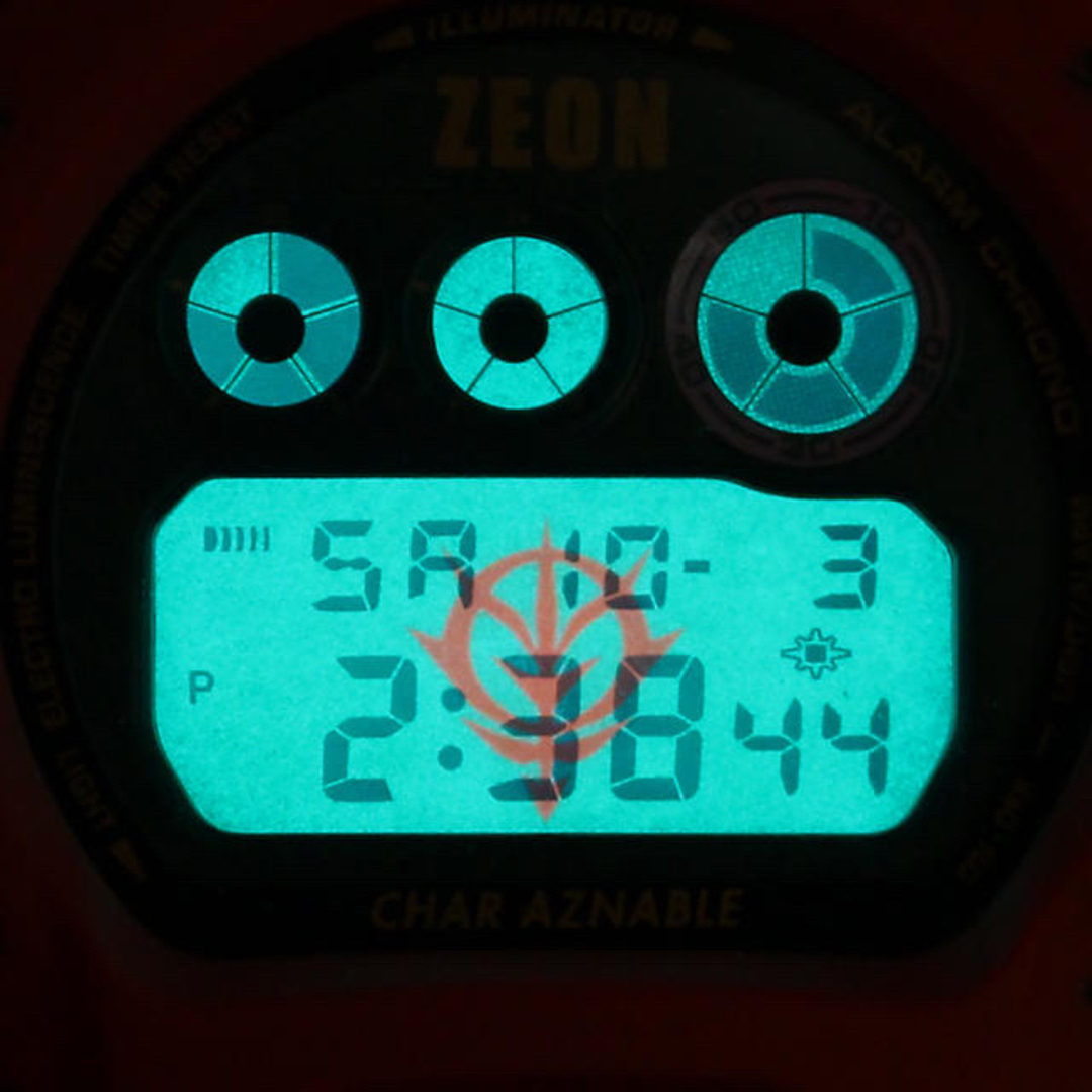 CASIO - ガンダム30周年記念G-SHOCK MS-06S ZAKU II シャア専用ザクの