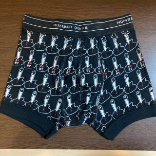 NUMBER (N)INE - ナンバーナイン ボクサーパンツ fuck柄の通販 by