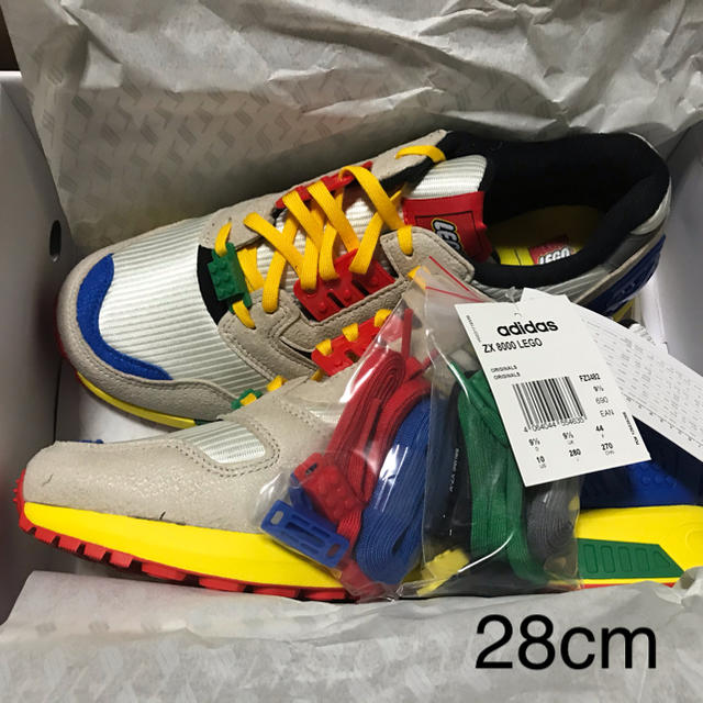 LEGO x adidas ZX 8000 28cm アディダス レゴ ADIDAS】 アディダス ZX