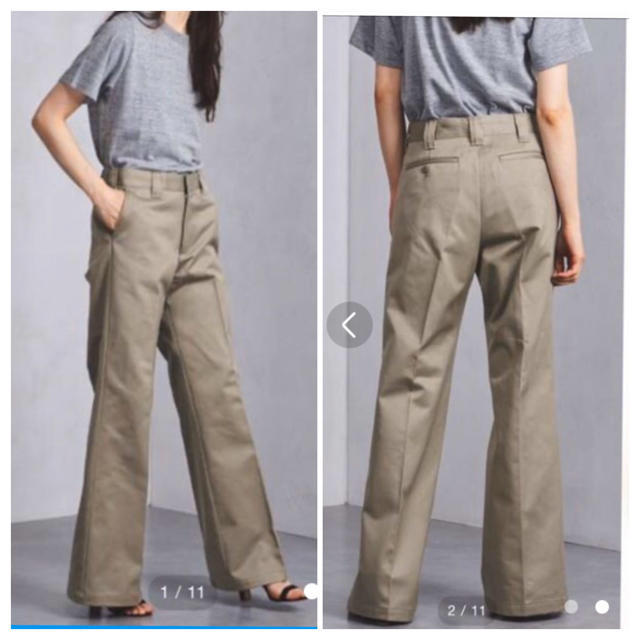 HYKE - にゃー様専用！HYKEワイドチノパンツ ベージュの通販 by