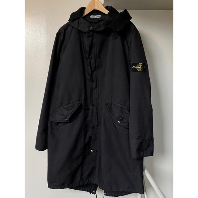 STONE ISLAND - たが様☆STONE ISLANDライナー付きモッズコート 黒