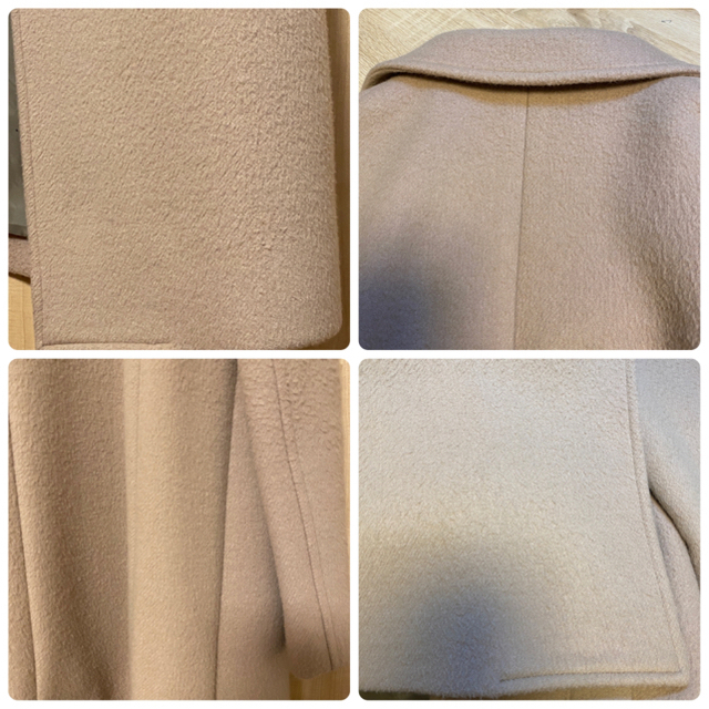 STUDIOUS - STUDIOUS ダブルブレスト チェスターコート ベージュ 1の