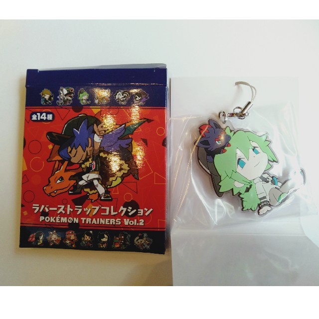 ポケモン トレーナーズ ラバーストラップ レッド グリーン ポケモン