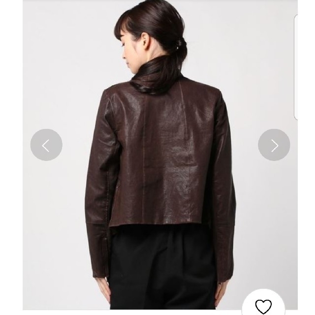 TRANSIT PAR SUCH レザージャケットの通販 by Tia｜ラクマ