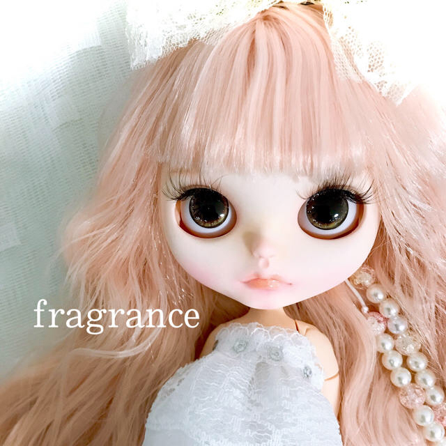 メル15145】カスタムアイシードール ピンクMIXヘア アウトフィット付