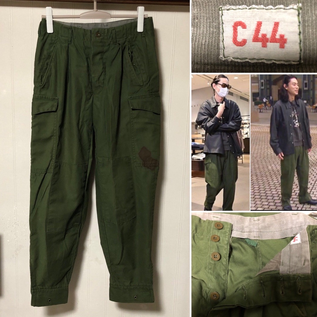 MILITARY - 菅田将暉着用 スウェーデン軍M59 前期 カーゴパンツ 日本人