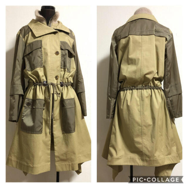 Chloe♡モッズコート モッズコート Chloe BY ネイビー 0 メルカリ