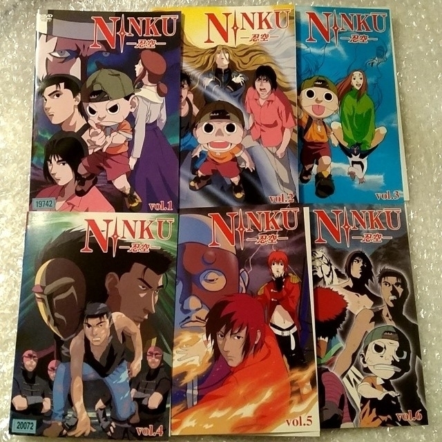 DVD「NINKU -忍空-[全55話+劇場版]全12巻」レンタル落ちの通販 by