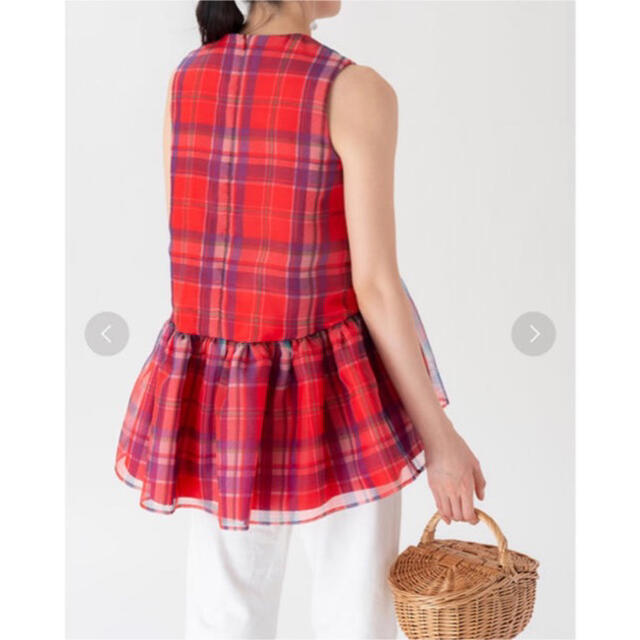 TSURU by MARIKO OIKAWA Matine チェックトップス