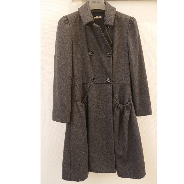 MIU MIU - miu miu グレー コートの通販 by utsubo's shop｜ミュウ