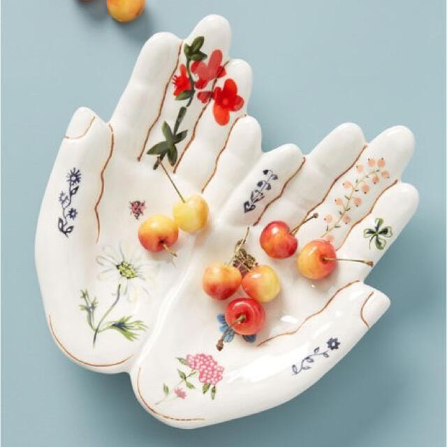 Anthropologie - 【割れの為特価】Anthropologie Hand Tray ハンド