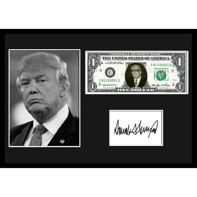 アメリカ大統領【ドナルド・トランプ】MAGA/サインプリントフレーム