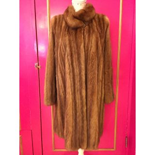 ROYAL CHIE - ロイヤルチエ 毛皮 ファー コート チエ イマイ