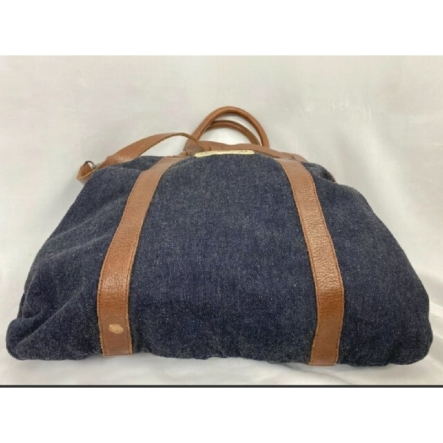 RRL - ヴィンテージ RRL 限定Lot デニム&レザー トート ショルダー