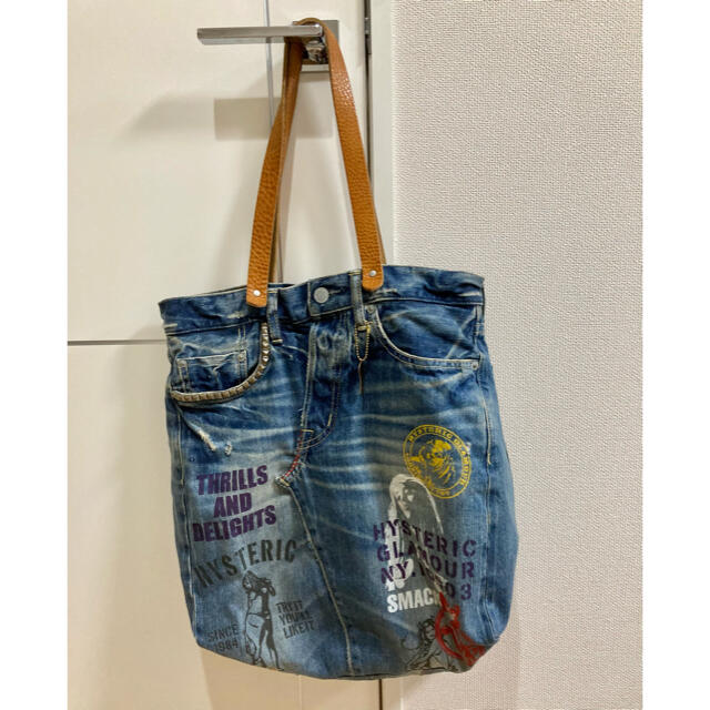 HYSTERIC GLAMOUR - ヒステリックグラマー DENIM REMAKE トート完売品
