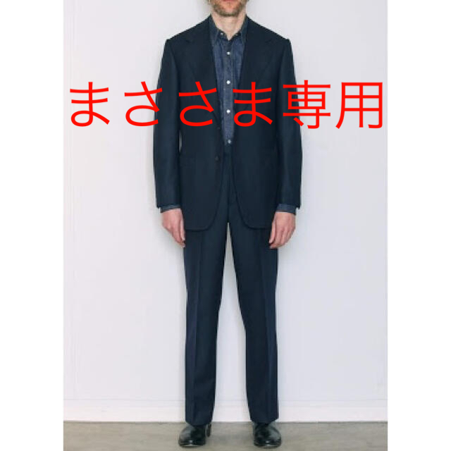 COMOLI - 【まささま専用】COMOLI 18AW ネイビーフランネルスーツ