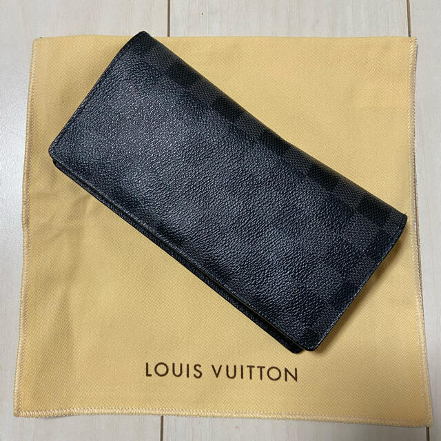 LOUIS VUITTON - 【中古】ルイヴィトン 長財布ダミエグラフィット